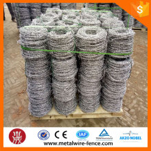 Factory supply hot dip galvanized weight barbed wire machine